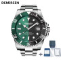 Demirsen Luxury Brand Diving Military Sport Watches Men's Seagull Movement Automatic Mechanical Waterproof Date Wristwatch Reloj