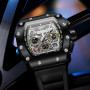Luxury Watch Men ONOLA Fashion Unique Design Multi-functional Automatic Mechanical Watches Men's Tape Waterproof Wristwatch