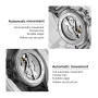 Demirsen Luxury Brand Dress Automatic Watch Business Pink Stainless Steel Waterproof Sapphire Glass Luminous Sports Wristwatch