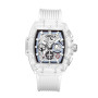 ONOLA brand designer plastic Watch Men 2021 casual unique Luxury Quartz wristwatch male square Transparent white Sport Men Watch