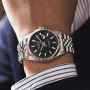 CADISEN Men Mechanical Watch Top Brand Luxury MIYOTA 8215 Automatic Business Stainless Steel Waterproof Watch relogio masculino