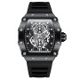 Men Watches Brand ONOLA Creative Fashion Chronograph Quartz Wristwatch Leather Strap Lumious Hands Waterproof Clock