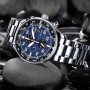 Citizen Fashion Men Stainless Steel Watch Luxury Calendar Quartz Wrist Watch Business Watches for Man Clock Montre Homme