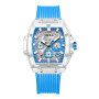 Faion Watch Men and Women Brand ONOLA Luxury Transparent Plastic  Waterproof Quartz Silicone Men Watches relojes para hombre