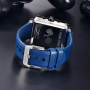 PAGANI DESIGN 42MM Men Quartz Watches Original Rectangles Skeleton VK64 Auto Date Luxury Sapphire Diving Watches For Men