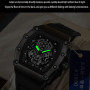 Square Hollow Man Clock Watches Luxury Sports Men's Wrist Watch Waterproof Chronograph Male Quartz Watches Relogio Masculino