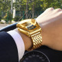 Fashion Personality Men's Watch Big Plate Watch Style Locomotive Concept Watch Male Domineering Black Technology WristWatch