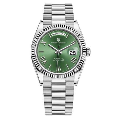 PAGANI DESIGN DD36 New Log type mechanical automatic men' watch Sapphire Seagull ST16 luxury business clock bracelet accessories