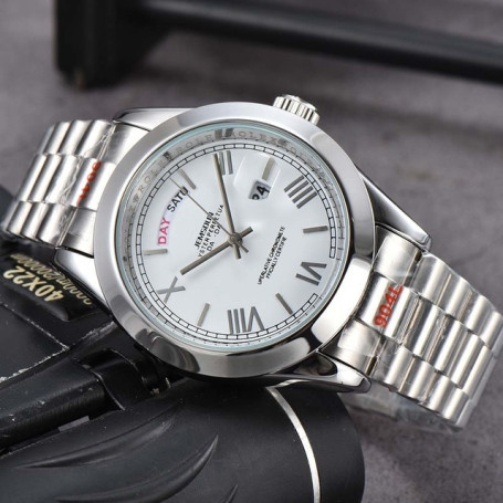 Classic Original Brand Watches for Mens Fashion Multifunction Double Calendar Automatic Date Week Watch Business Sport Clock