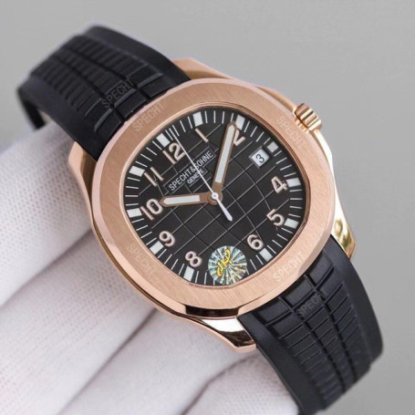 42MM Luxury Men Mechanical Wristwatch Stainless Steel Automatic Watch Rubber Strap Lumminous Waterproof