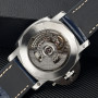 Automatic Watch Grigio Roccia - 44mm Brushed Steel Case - Polished Grey Gradient Esteel™ Dial