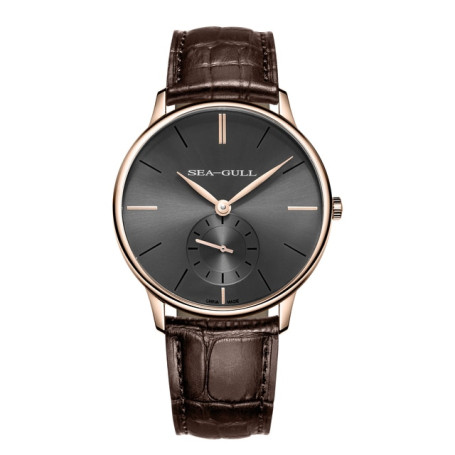 Men's Mechanical Watch Thin And Small Three-Hand Manual Mechanical Watch Belt Sapphire Men's Watch 519.42.6020