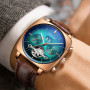watch montre automatique luxe chronograph Square Large Dial Watch Hollow Waterproof mens fashion watches