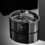 OUPAI Old Fashion Rectangle Watch Man 34mm Lady Size Ceramica Wristwatch Ultra Thin Quartz Watch with Calendar