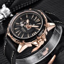BENYAR Watch Men Skeleton Automatic Mechanical Watch Skeleton Vintage Man Watch Leather Waterproof Top Brand Luxury Clock