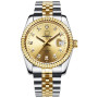 Carnival Fashion Diamond Mechanical Watches Men Stainless Steel Waterproof Luminous Luxury Sapphire Automatic Watch
