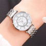 Women's Luxury Crystal Women Bracelet Watches Top Brand Fashion Diamond Ladies Quartz Watch Steel Female Wristwatch