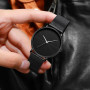 Minimalist Men's Fashion Watches Simple Men Business Ultra Thin Stainless Steel Mesh Belt Quartz Watch
