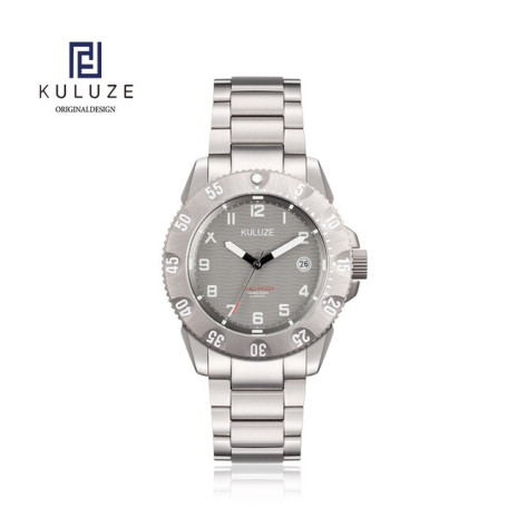 KULUZE Titanium Watch Men Automatic Mechanical Top Wristwatch Sapphire Glass MIYOTA 82S7 100M Waterproof Luxury Watches