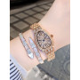 Diamond Women Watches Gold Watch Ladies Wrist Watches Luxury Brand Rhinestone Women's Bracelet Watches Female
