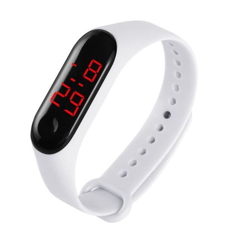 Led Bracelet Watch Button Children's Male and Female Students Exercise New Gift Watch in Stock