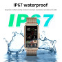 Smart Watch Women Full Touch Screen Bluetooth Call IP67 Waterproof Ladies Watches Sports Fitness Tracker Smartwatch Women Men