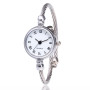 Fashion Women Watches Simple Silver Elegant Small Bracelet Female Clock Watch Women Roman Dial Retro Ladies Wristwatches Hot