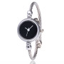 Fashion Women Watches Simple Silver Elegant Small Bracelet Female Clock Watch Women Roman Dial Retro Ladies Wristwatches Hot