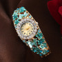 Women Watches Top Brand Luxury Diamonds Bracelet Elegant Ladies Dresses Wristwatches Fashion Rhinestone Clock Relogio Feminino