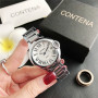 Watches Women Fashion Watch Luxury Famous Brand Stainless Steel Analog Quartz Watches Ladies Wristwatches Auto Date Clock