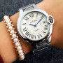 Watches Women Fashion Watch Luxury Famous Brand Stainless Steel Analog Quartz Watches Ladies Wristwatches Auto Date Clock