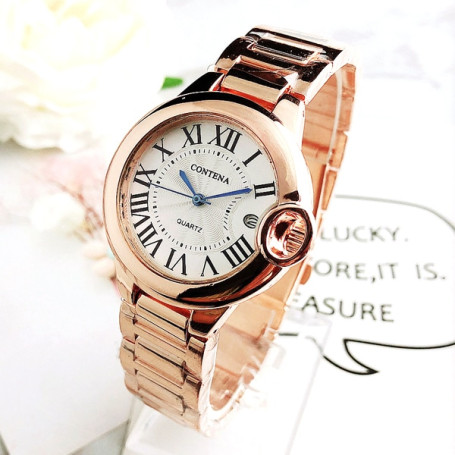 Watches Women Fashion Watch Luxury Famous Brand Stainless Steel Analog Quartz Watches Ladies Wristwatches Auto Date Clock