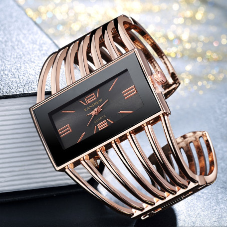 Montre Femme Women's Watches Women Fashion Ladies Watch Luxury Gold Bracelet Women Watches Elegant Female Clock