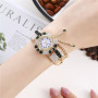 Bracelet Watch Women Rhinestone Wristwatch