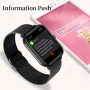 LIGE Smartwatch Men Watches Waterproof  Blood Oxygen Heart Rate Monitor Bluetooth Calls Smart Watch For Women IOS Android