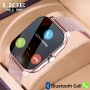 LIGE Ladies Smart Watch Bluetooth Call Blood Pressure Monitor Custom Watch Face Woman Smartwatch Waterproof For Lady Wife's Gift