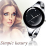 Women Bracelet Watches Crystal Dress Ladies fashion Stainless Steel Round Dial unique designer quartz-watch montres femme
