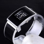 Xinhua Fashion White Black Watches Women Stainless Steel Bracelet Bangle Luxury Rectangle Quartz Watches Relogios Feminino