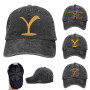 Yellowstone Baseball Caps Women And Men Casual Adjustable Yellowstone Dutton Ranch Hats Snapback Dad Caps Embroidery Sunscreen