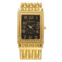 Women Rose Gold Bangle Bracelet Watch New Fashion Luxury Ladies Rectangle Dress Quartz Gift