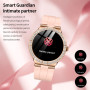 LIGE Woman Smart Watch AMOLED Screen Blood Pressure Heart Rate Monitoring IP68 Waterproof Watch Ladies Smartwatch Fashion  +Gift