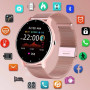 Women Smart watch Ladies Full touch Screen Sport Fitness Watch Waterproof Bluetooth For Android IOS Smart watch Female