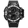 YIKAZE Black Digital Watch for Men Sports Watches Waterproof Outdoor Chronograph Hand Clock G Infantry Shock Student Wristwatch