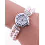 Elegant Wristwatches for Girls Students Casual Watches Fashion Pearl Bracelet Watches