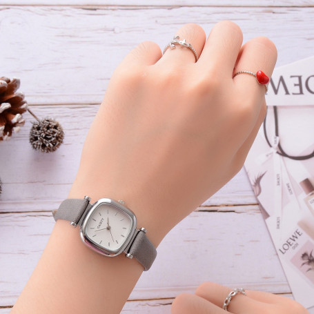 Fashion Leather Bracelet Watch For Women Luxury Gift Sports Small Wristband Personality Quartz