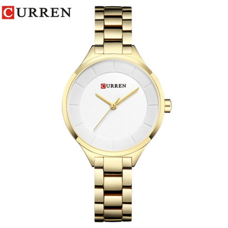 CURREN Fashion Women Watches Ladies Stainless Steel Women's Bracelet Watches Female Relogio Feminino Montre Femme 9015