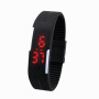 New Digital LED Watches Candy Color Silicone Rubber Touch Screen Digital Watches Women Men Children Bracelet Sports Wristwatch