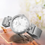 DOM Women's Fashion Mesh steel belt Watches Womens Females Antique Geneva Quartz-watch Ladies Brands Wristwatch Relojes Mujer