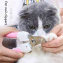 Pet Nail Scissors Cat and Dog Nail Clippers Sharp Stainless Steel Knife Head Large and Small Pet Supplies