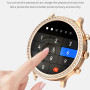 AMOLED Smartwatch Bluetooth Call Smart Watch Women Blood Pressure Oxygen Monitor Relojes Inteligentes Waterproof Smartwatch+Gift